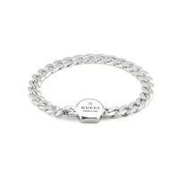 Pulsera Gucci Trademark in Plata YBA779173001019